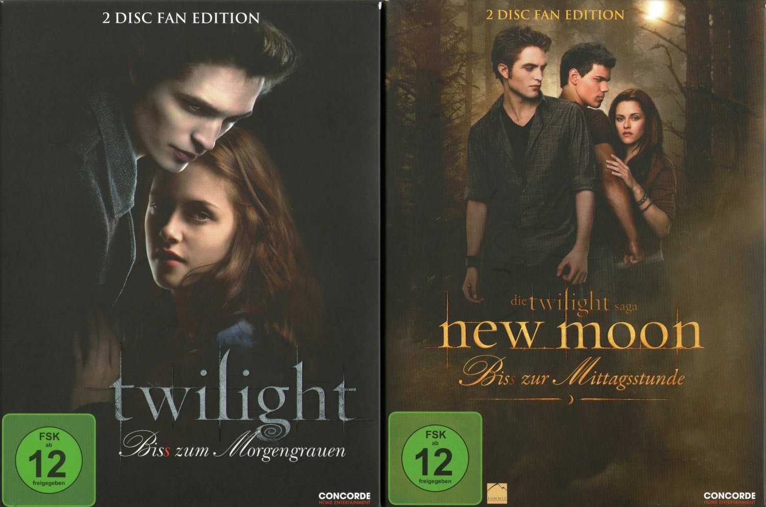 Twilight Saga store - 2 Disc Fan Edition DVD (komplett)